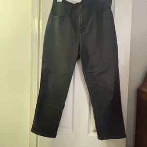 Madewell The Perfect Vintage Cropped jeans - black size 30P